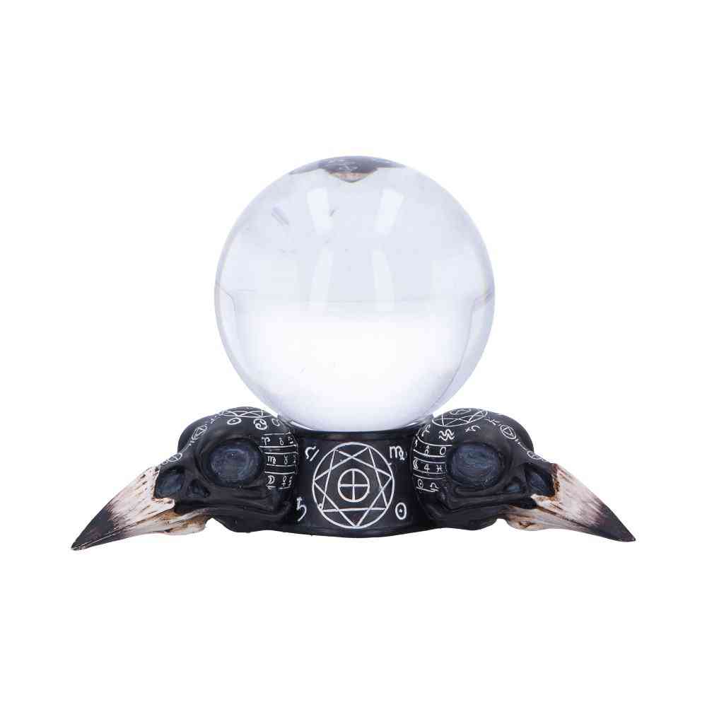 Nemesis Now - Future of the Raven and Holder 15cm Boule de cristal - Multicolore